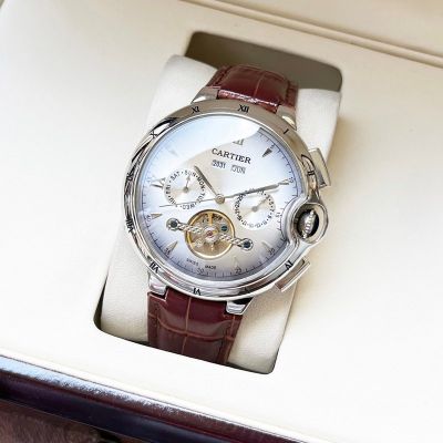 Cartier Stainless Steel 44*12MM Business Leisure Fashion Watch